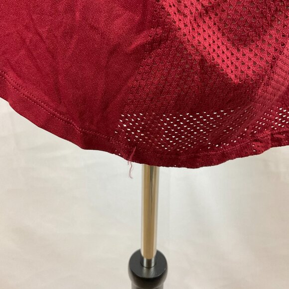 Pink Victoria's Secret Athletic Seamless Tank Top XL Maroon Perforated Details - Picture 7 of 13